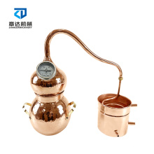 5L customized steam distillation essential oil for lab amateur  herb essential oil distillation equipment for fragrance